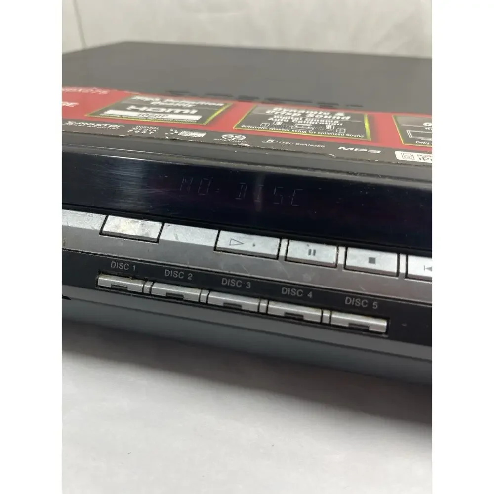 Sony DAV-HDX275 DVD Home Theater Receiver 5 Disc HDMI Tested